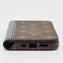Pre Owned Louis Vuitton Monogram Canvas iPhone 14 Pro Folio Case