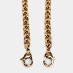 Louis Vuitton Gold Tone Chain Link Shoulder Bag Strap