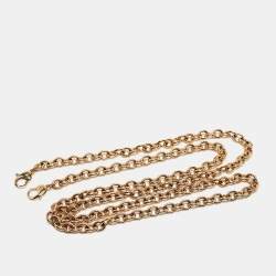 Louis Vuitton Gold Tone Chain Link Shoulder Bag Strap