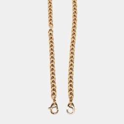 Louis Vuitton Gold Tone Chain Link Shoulder Bag Strap