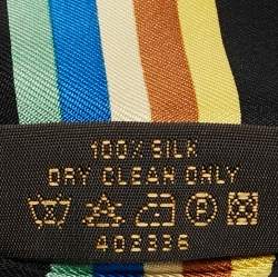 Louis Vuitton Multicolor Monogram Silk Bandeau Scarf 