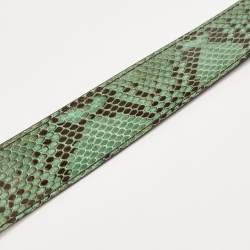 Louis Vuitton Green Python Bandoulière Shoulder Bag Strap