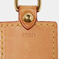 مملوكة مسبقًا Louis Vuitton Vachetta Porte Clefs Fortune Key Chain