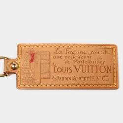 مملوكة مسبقًا Louis Vuitton Vachetta Porte Clefs Fortune Key Chain