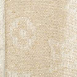 Louis Vuitton Beige Sequined Monogram Mohair Wool Blend Sunset Scarf