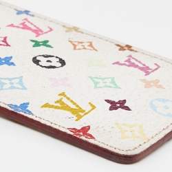Louis Vuitton White Multicolore Monogram Canvas Etui Miroir Mirror Case