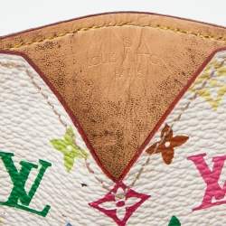 Louis Vuitton White Multicolore Monogram Canvas Etui Miroir Mirror Case