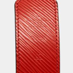 Louis Vuitton Coquelicot Epi Leather LV Circle Reversible Belt 85 CM