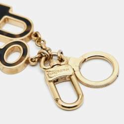 Pre Owned  Louis Vuitton Tortoise Shell Resin Confidence Key Ring/Bag Charm