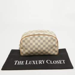 Louis Vuitton Damier Azur Canvas Trousse Toilette 25 Pouch