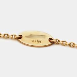 Pre Owned Louis Vuitton LV & Me Letter N Gold Plated Bracelet