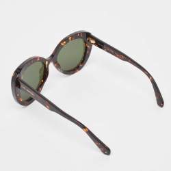 Pre Owned Louis Vuitton Brown Tortoise Z1371W Euphoria Sunglasses