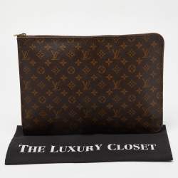 Louis Vuitton Monogram Canvas Poche Document Portfolio Case