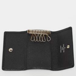 Pre Owned Louis Vuitton Black Epi Leather Multicles 6 Key Holder