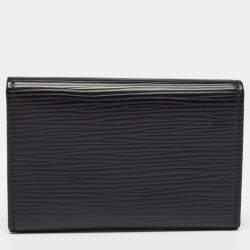 Pre Owned Louis Vuitton Black Epi Leather Multicles 6 Key Holder