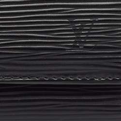 Pre Owned Louis Vuitton Black Epi Leather Multicles 6 Key Holder
