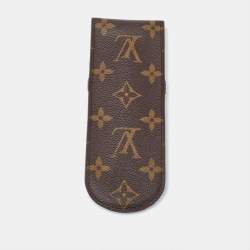 Pre Owned Louis Vuitton Monogram Canvas Pen Case
