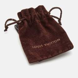 Pre Owned Louis Vuitton Maison Fondée en 1854 Curb Chain Two Tone Bracelet