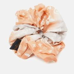 Louis Vuitton Pink Monogram By The Pool Trop Chou Scrunchie