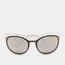 Louis Vuitton Black Mirrored Z0784W Willow Butterfly Sunglasses