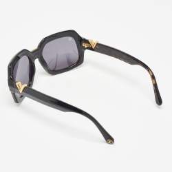 Pre Owned Louis Vuitton Brown Tortoise Z0956W La Dolce Vita Square Sunglasses