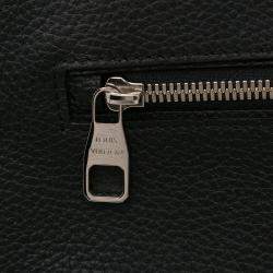 Louis Vuitton Black Taurillon Serviette Dorian Briefcase