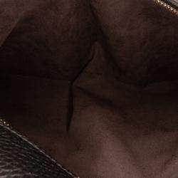 Louis Vuitton Black Taurillon Serviette Dorian Briefcase
