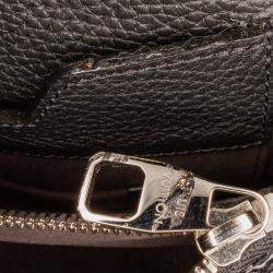 Louis Vuitton Black Taurillon Serviette Dorian Briefcase