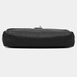 Louis Vuitton Black Taurillon Serviette Dorian Briefcase