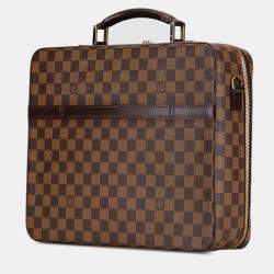 Louis Vuitton Brown Damier Ebene Porte Ordinateur Sabana