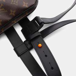 Pre Owned Louis Vuitton Utility Brown Monogram Solar Ray Canvas Men’s Waist Bag