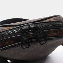 Pre Owned Louis Vuitton Utility Brown Monogram Solar Ray Canvas Men’s Waist Bag