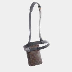 Pre Owned Louis Vuitton Utility Brown Monogram Solar Ray Canvas Men’s Waist Bag