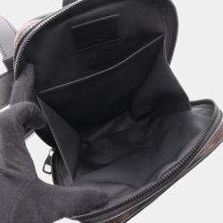 Pre Owned Louis Vuitton Utility Brown Monogram Solar Ray Canvas Men’s Waist Bag