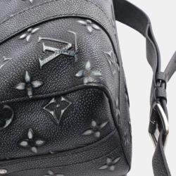 Pre Owned Louis Vuitton City Keepall Monogram Gray Leather Men’s Shoulder Bag
