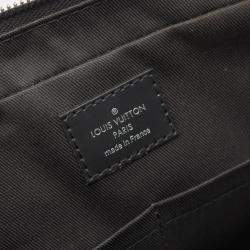 Pre Owned Louis Vuitton Black Monogram Eclipse Odyssey Briefcase