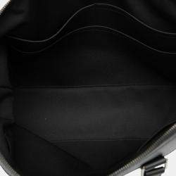 Pre Owned Louis Vuitton Black Monogram Eclipse Explorer Business Bag