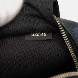 Pre Owned Louis Vuitton Blue Damier Cobalt Camouflage Porte Documents Voyage PM