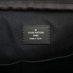 Pre Owned Louis Vuitton Blue Damier Cobalt Camouflage Porte Documents Voyage PM