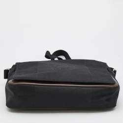 Pre Owned Louis Vuitton Black Damier Geant Canvas Messenger Bag