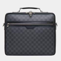 Louis Vuitton Black Aerogram Leather Keepall XS Bag - Yoogi's Closet