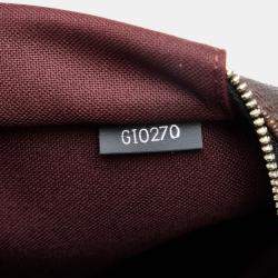Louis Vuitton Brown Monogram Macassar Porte Documents Voyage
