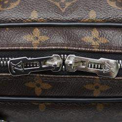 Louis Vuitton Brown Monogram Macassar Porte Documents Voyage