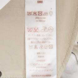 مملوكة مسبقًا Louis Vuitton Off-White Printed Denim Skinny Jeans S Waist 27"