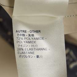 Louis Vuitton Grey Monogram Shadow Jersey Short Dress M