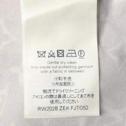 Louis Vuitton Brown Monogram Print Jersey Top S