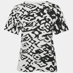 Louis Vuitton X Urs Fischer Grey Printed Jersey T-Shirt S