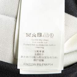 Louis Vuitton Black Striped Logo Knit Jogger Pants S 