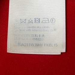 Louis Vuitton Red/Black Colorblocked Neoprene Flared Top S
