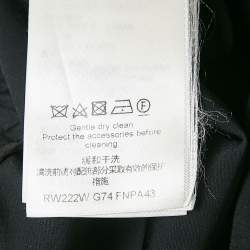 Pre Owned Louis Vuitton Black Technical Jersey Jogger Pants S